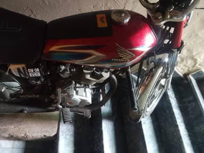 Honda 125 bike sale model 2022. call 03104400347