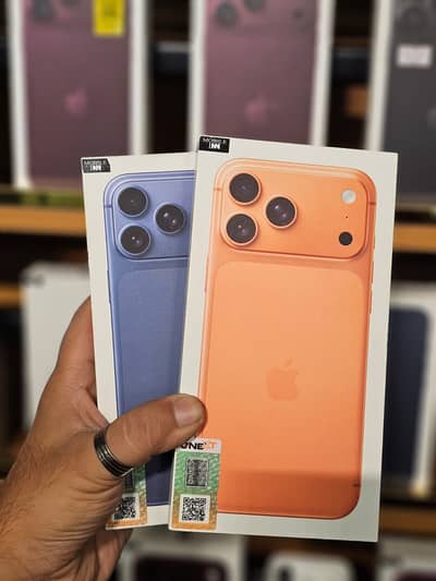 Brand New Box Pack Apple Iphone 17 Pro Max 256GB 2 Year Warranty PTA