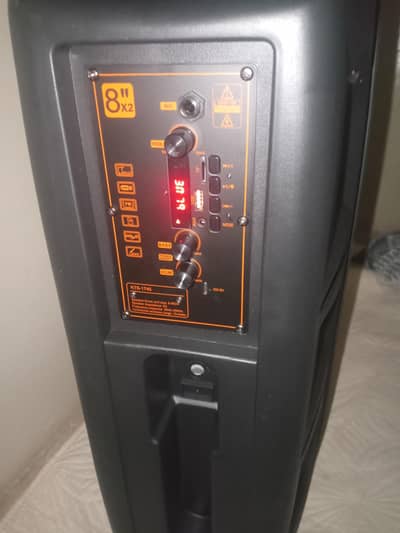 Double Wireless Party Speaker With Mic - New Box Pack - Jafar Tayyar