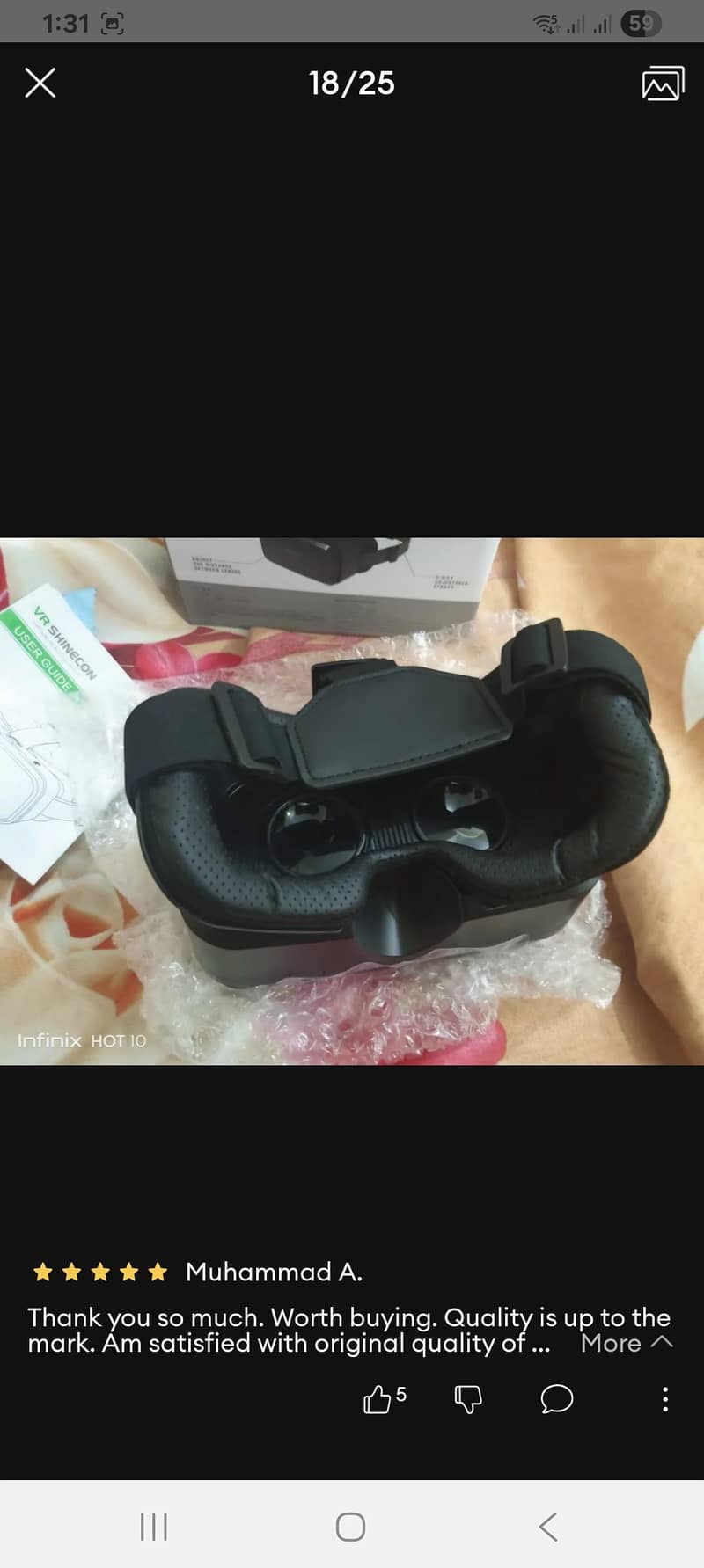 vr box with remote 1
