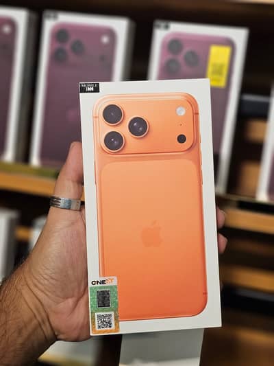 Brand New Box Pack Apple Iphone 17 Pro 256GB Cosmic Orange Gnext PTA