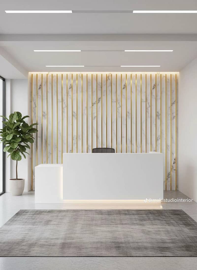 Ceiling pVC panel and wallpaper 1