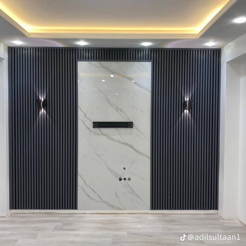Ceiling pVC panel and wallpaper 7