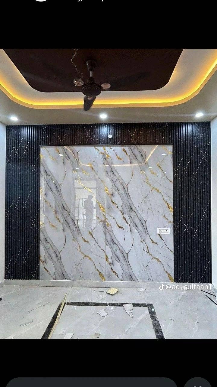 Ceiling pVC panel and wallpaper 9