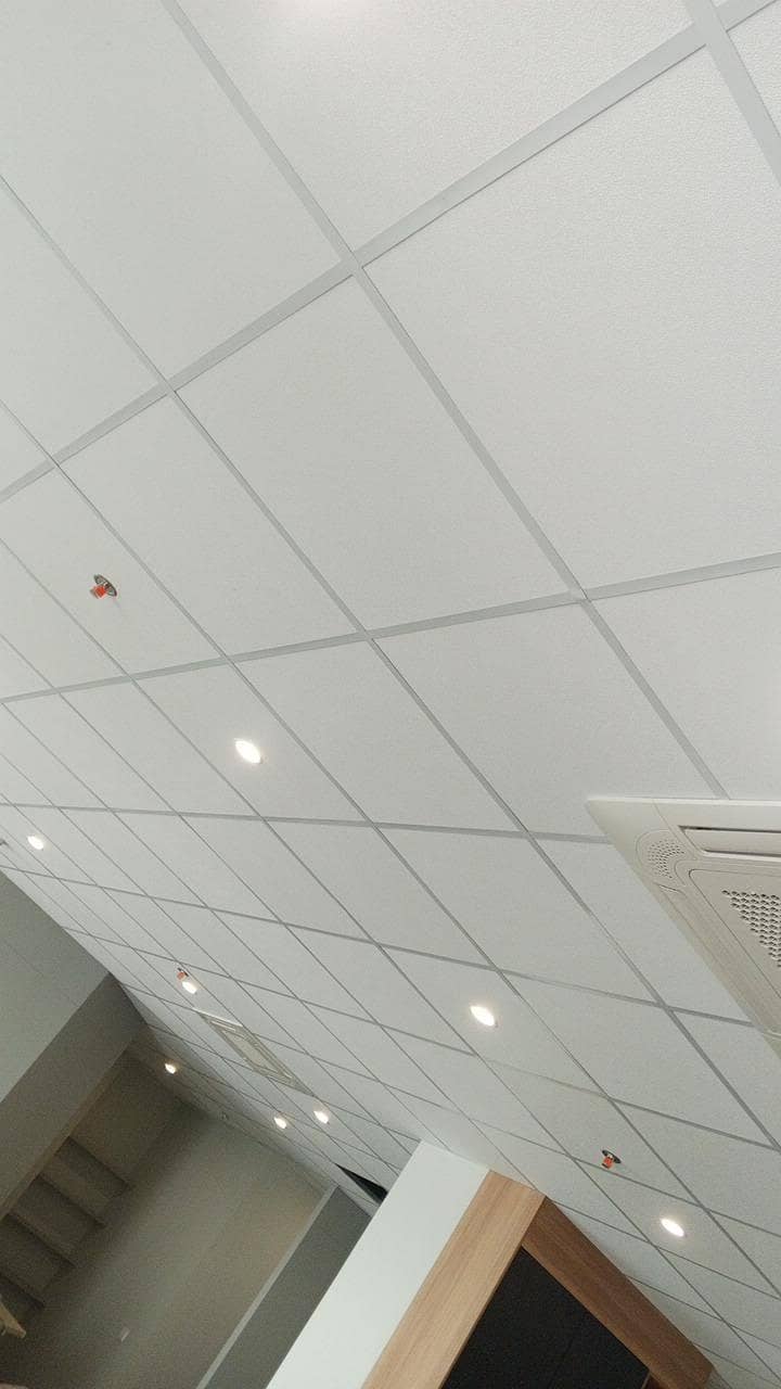 Ceiling pVC panel and wallpaper 15