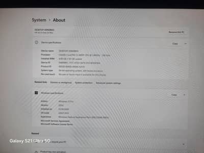 HP i5 9th generation  All in one 24inch Led