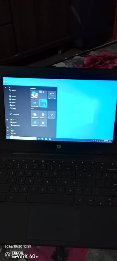 hp chrome book laptop windows 10