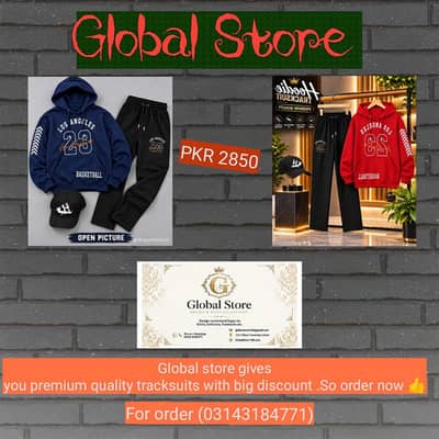 Premium quality TRACKSUITS, Hoodies and T shirts