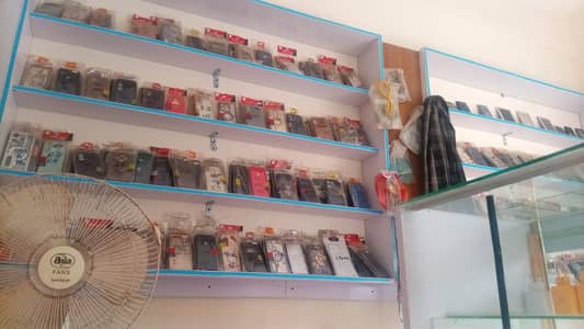 mobile shelfs and counter for sale urgent basis