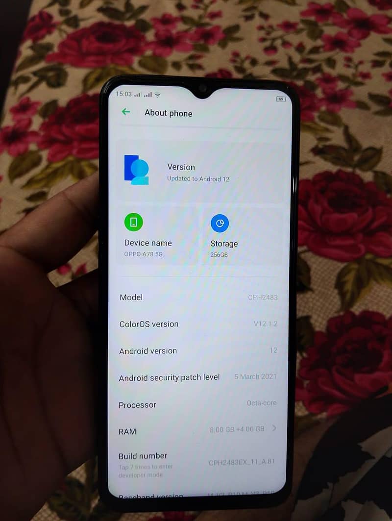 OPPO A78 5