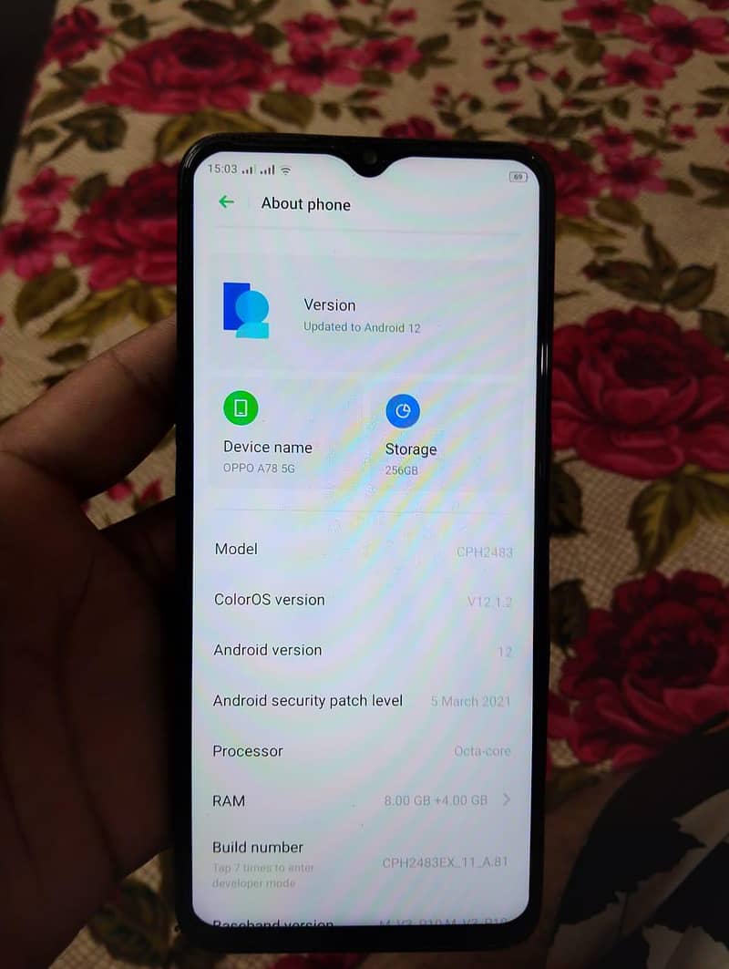OPPO A78 7