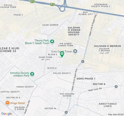leased plot , west open , next to corner , for sale