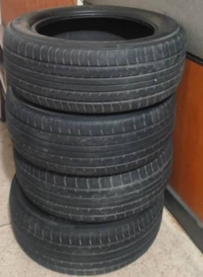 Tyres: 4 tyres Yokohama (Advin) Japan - 4 Tyres Euro Star