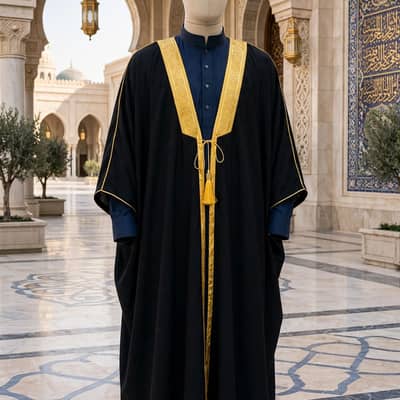 Lace Formal Bisht by Al-Rijaal