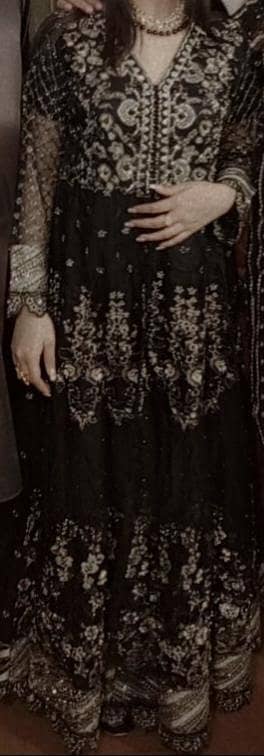 black heavy maxi