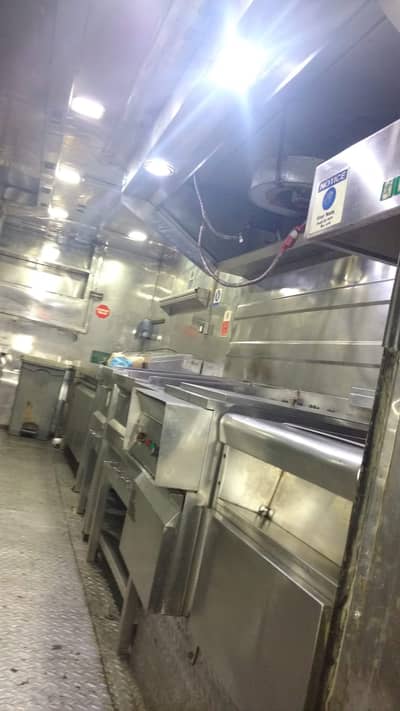 Kitchen container for fast food, pizza and different food items