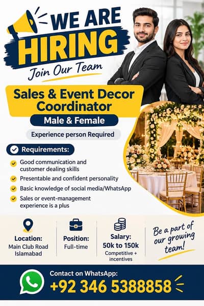 Sales and decor