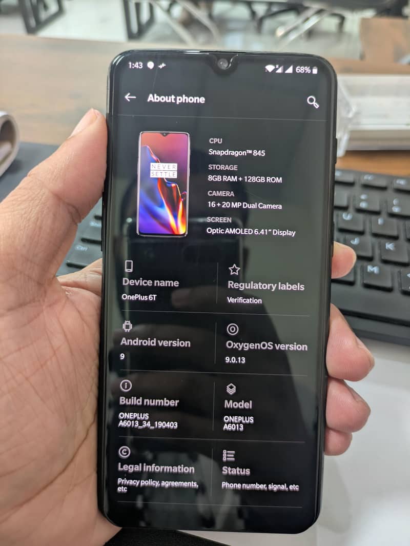 One Plus 6T 3
