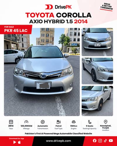 Toyota Corolla Axio 2014