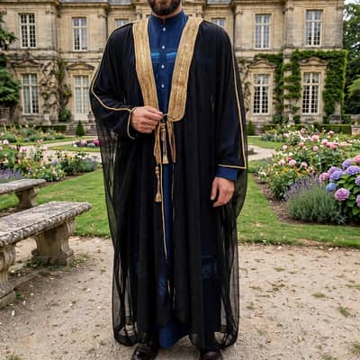 Royal Bisht / Mishlah - Arabic Cloak by Al-Rijaal