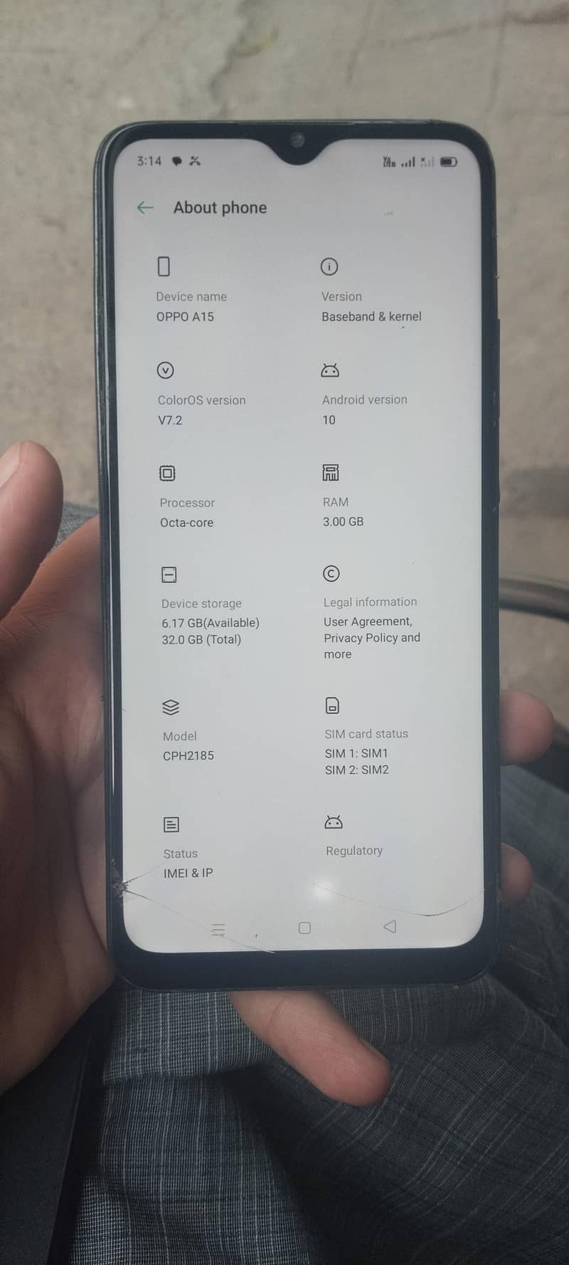 OPPO A15 1