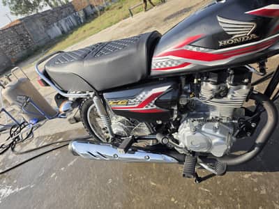 honda cg 125 2024 limited edition black original color
