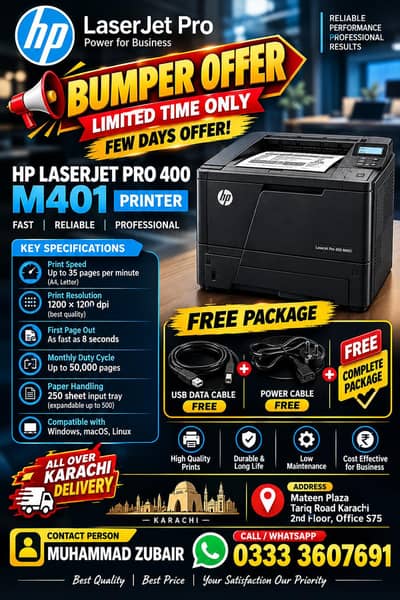 Hp Laserjet Pro 400 M401