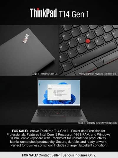 Lenovo ThinkPad Core I5 10th Generation