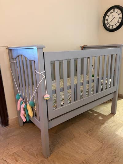 Solid Wood Baby Cot