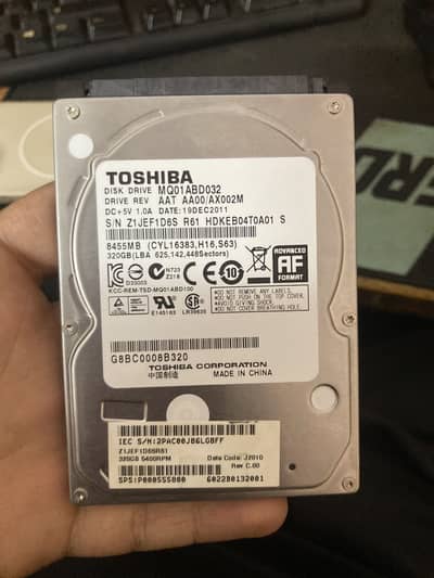 Toshiba hardisk