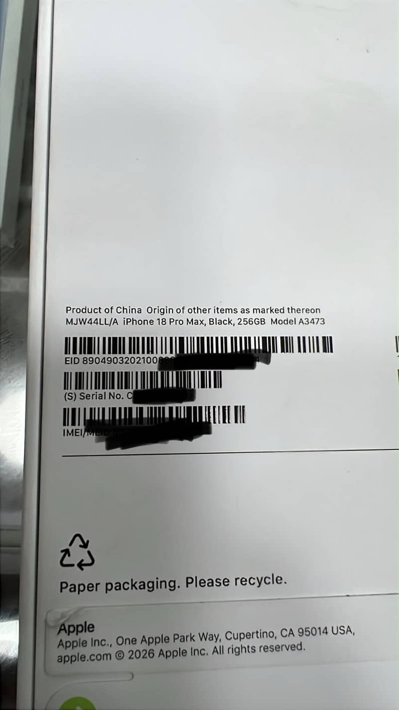 Apple iPhone 18 Pro Max 6