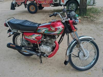Honda 125 2023 model All Punjab number