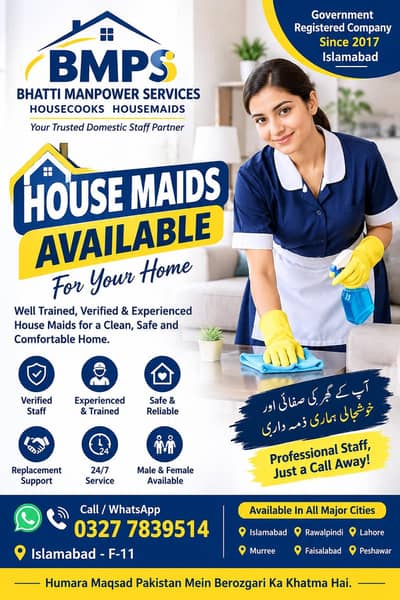 housemaids,babycare,officestaff,cooks,helpers,ninny,patientcare,driver