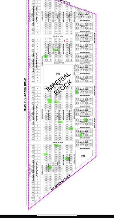 Imperial 5 Marla residential plot for Sale in Dream Location Parkview