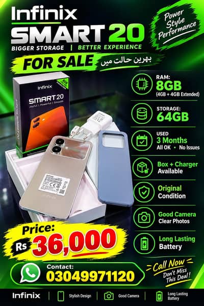 Infinix smart 20