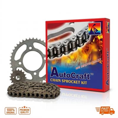 Autocraft Chain Sprocket Kit for cd70 Highly Durable and Long Lasting
