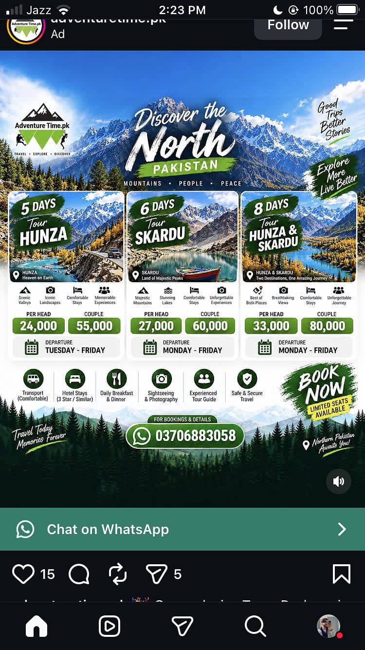 Booking Tour 2