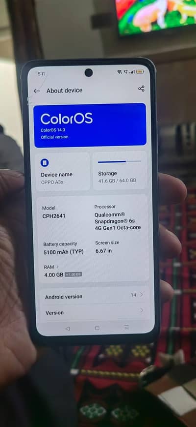 OPPO A3s