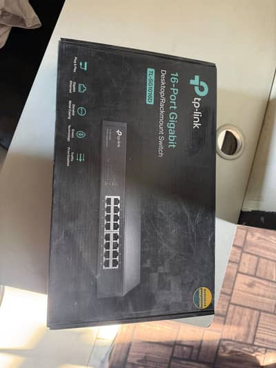 TP-Link 16 Port Gigabit Switch TL-SG1016D (4 Piece Available)