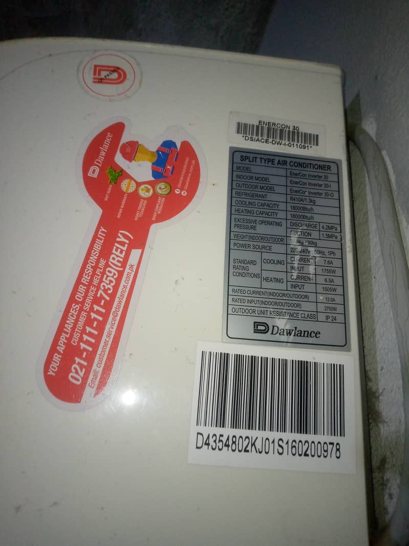 Dawlance Enercon Split Ac 3