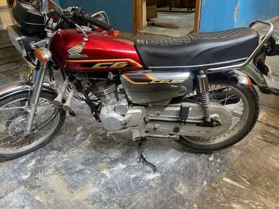 Honda CG 125 special addition.