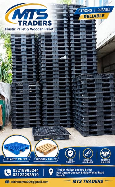 Strong Wooden Pallets for Logistics & Transport / High Quality Pallet