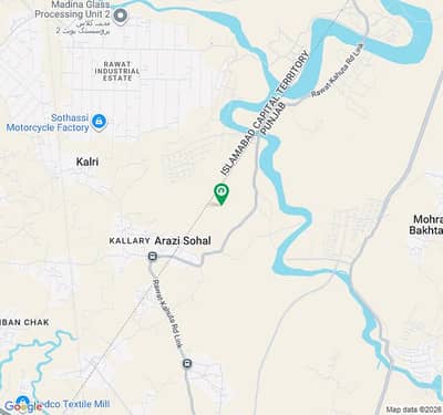 8 Marla Dead-End Corner Plot with 6+ Marla Extra Land Bogan Vella DHA Phase 7 Islamabad