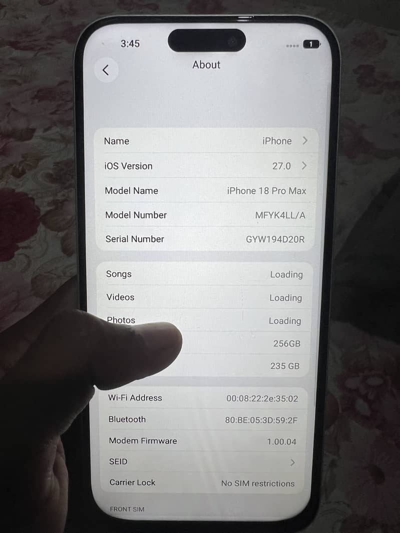 Apple iPhone 18 Pro Max 4