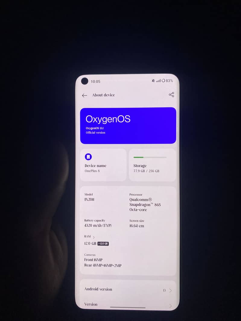 One Plus 8 12+12/256 0