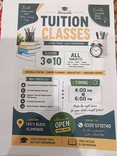 tuition centre.