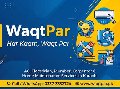 Home & Office Maintenance | Karachi | WaqtPar