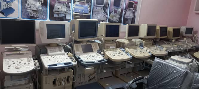 Ultrasound machine/OT Saman/New/used Stock available-03126807471