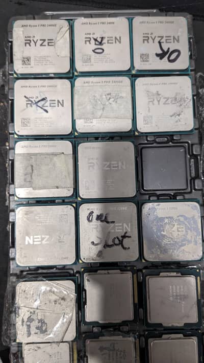 Amd Ryzen 5 2400g,3400g,4600g Processors available