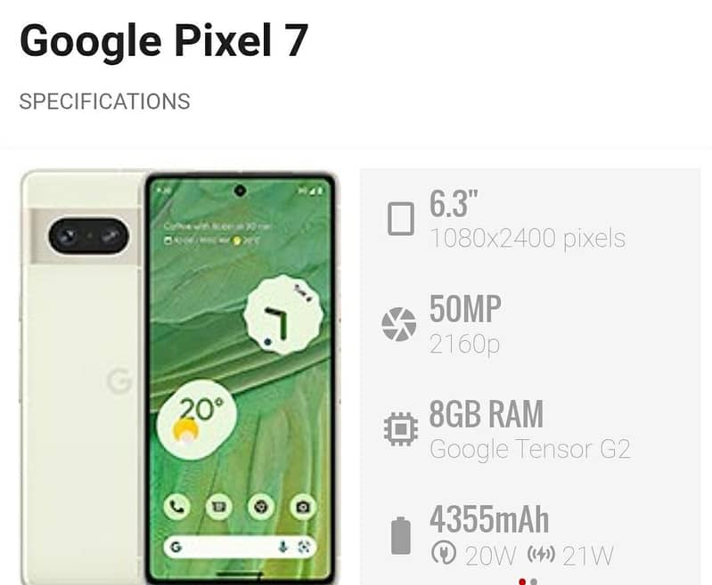 Google Pixel 7 0